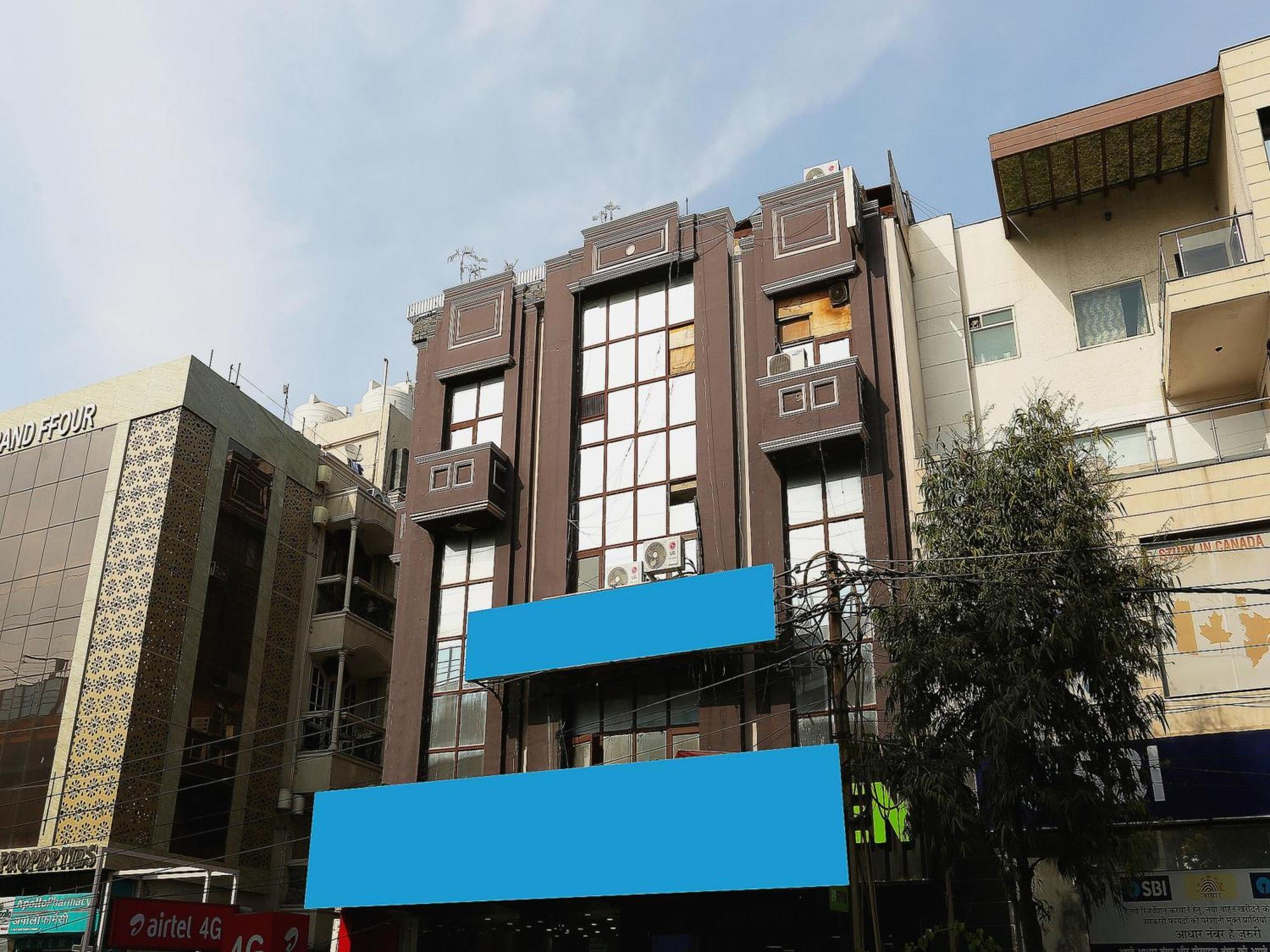 Oyo Flagship Hotel F Five Nova Deli Exterior foto